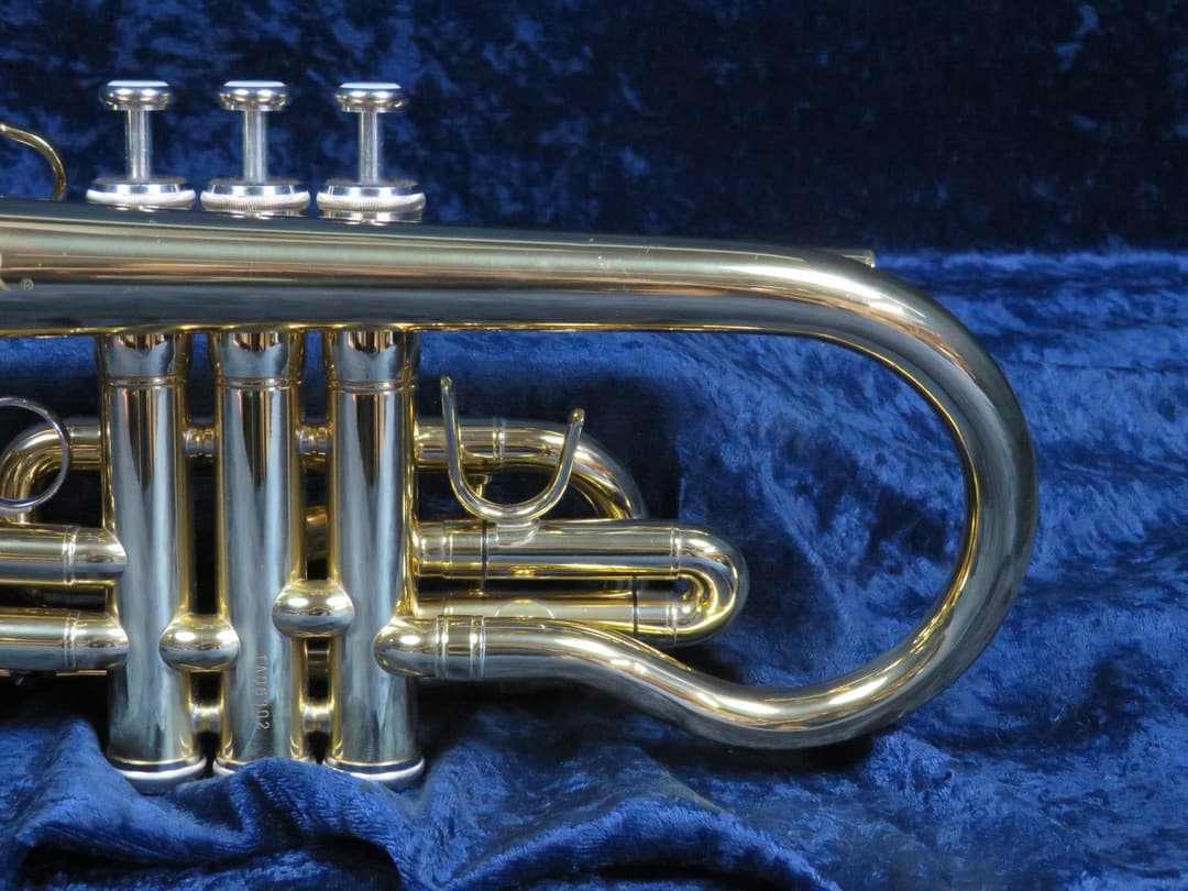Jupiter JCR-520 Shepherd's Crook Cornet Ser#TA06302 Dead Mint Fantastic Player!