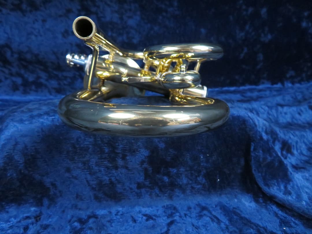 Jupiter JCR-520 Shepherd's Crook Cornet Ser#TA06302 Dead Mint Fantastic Player!