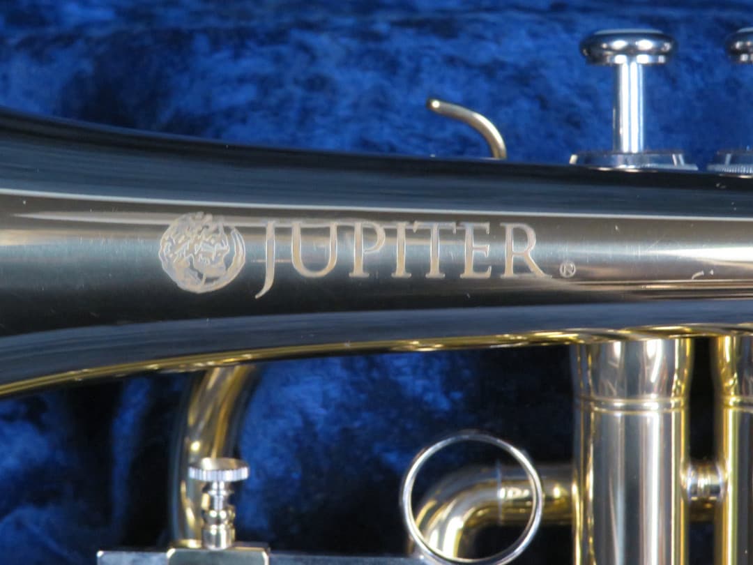 Jupiter JCR-520 Shepherd's Crook Cornet Ser#TA06302 Dead Mint Fantastic Player!