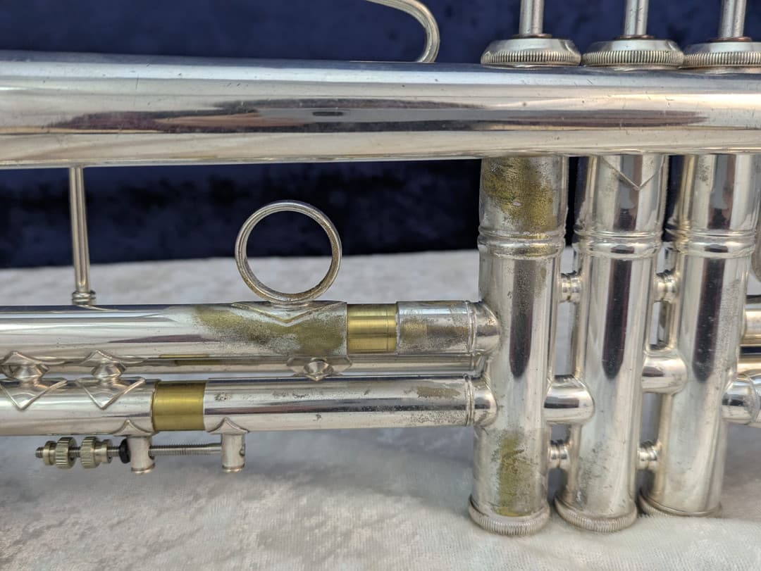 Silver Plated Bach Stradivarius Model 37 Trumpet Serial#304304