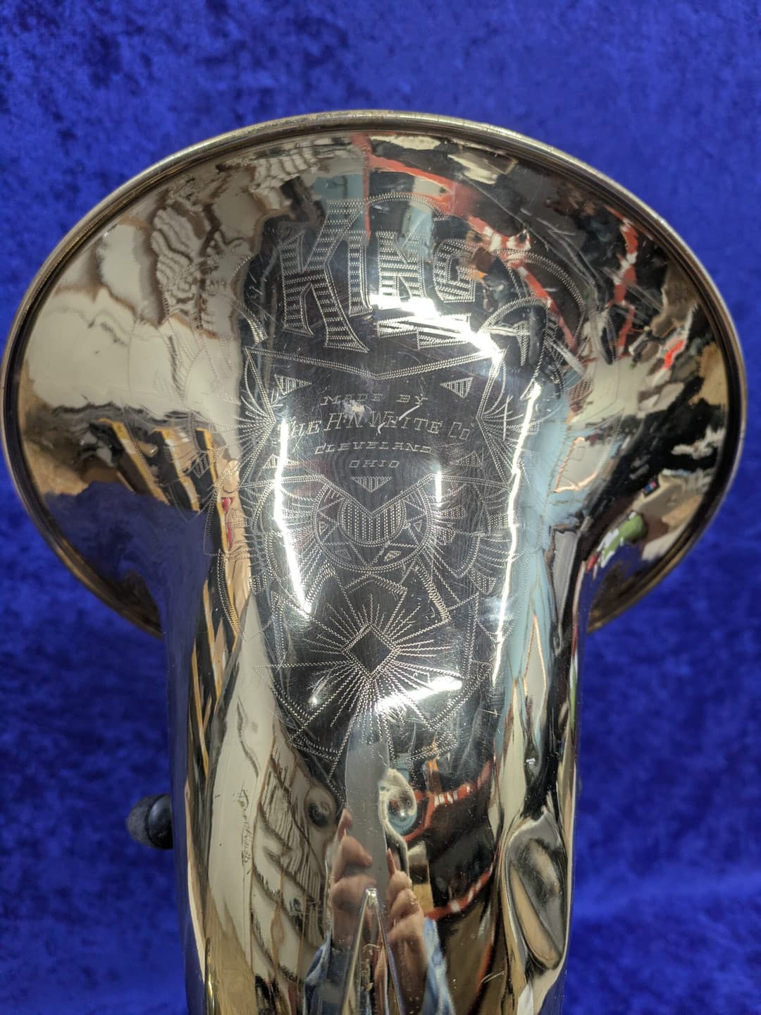 King 3 Valve Baritone Serial #226923