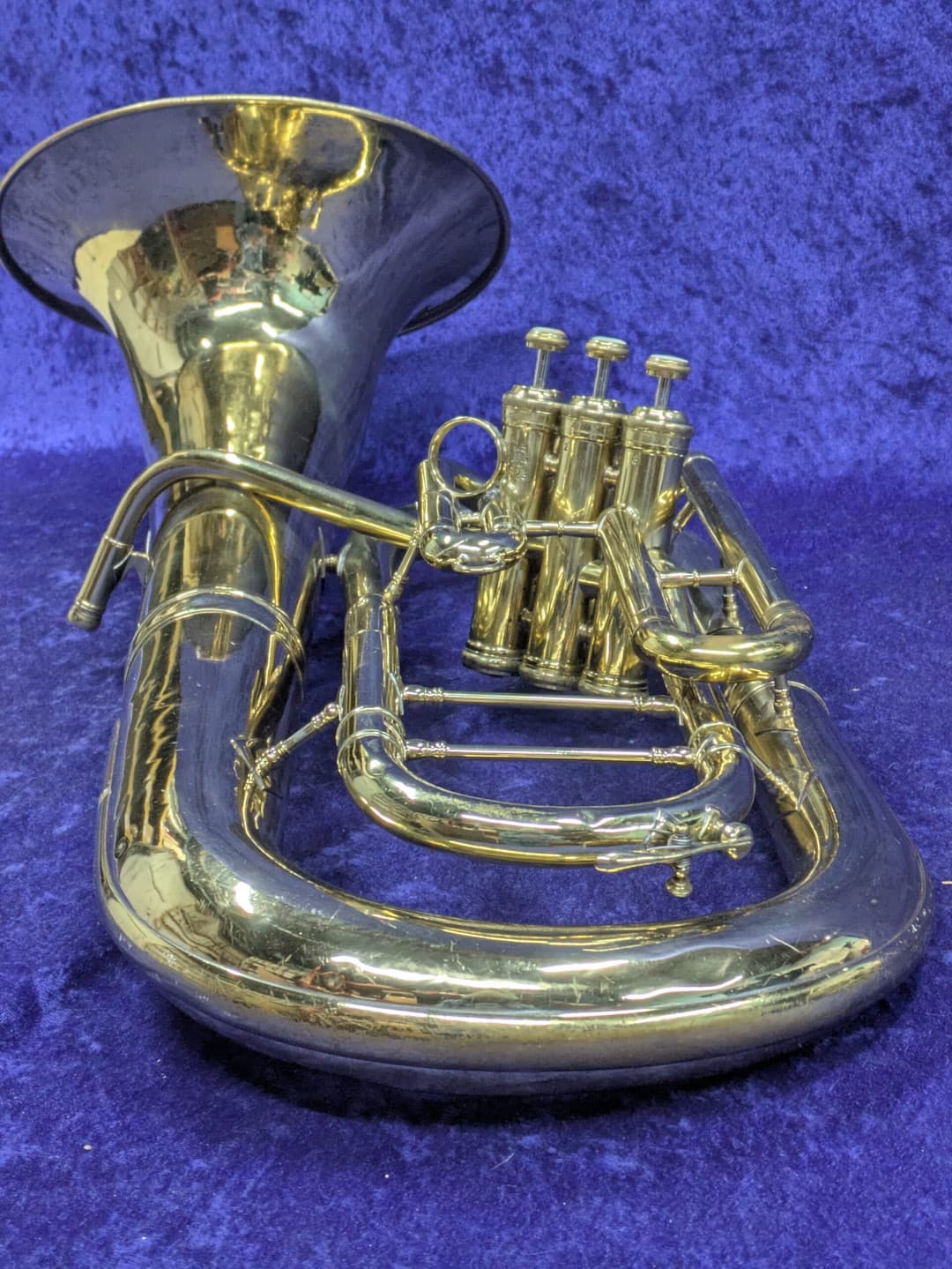 King 3 Valve Baritone Serial #226923