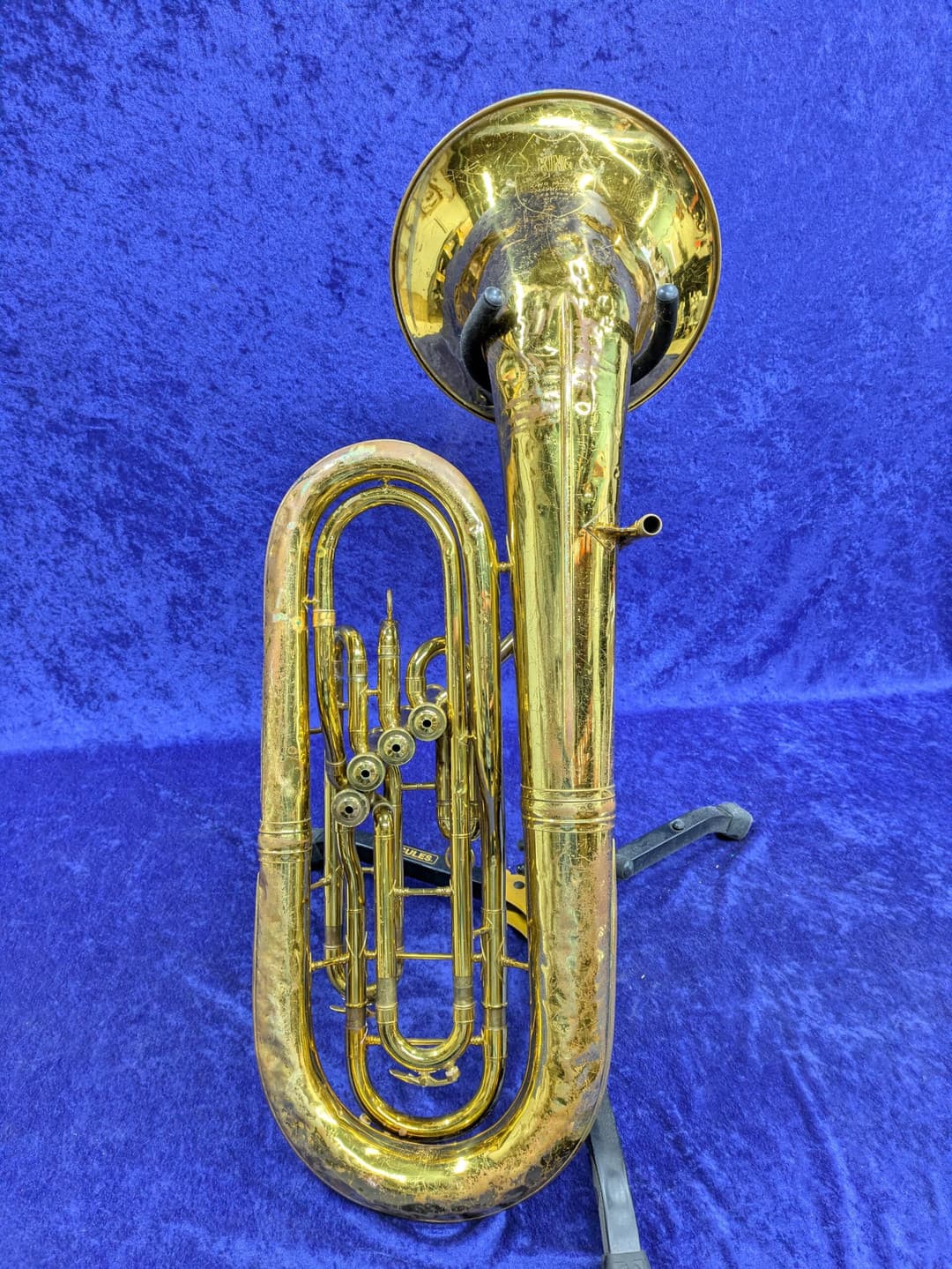 King 4 Valve Bb Baritone Serial #511726