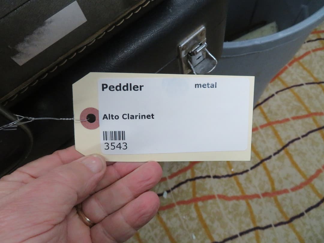 Pair Of Pedler Metal Alto and Bass Clarinets for Overhaul