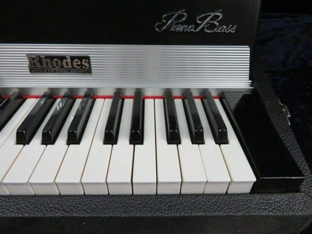 Fender Rhodes Black Top Piano Bass Serial #K610835