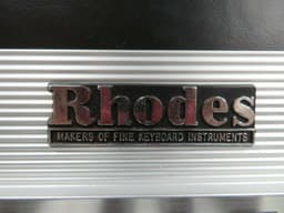 Fender Rhodes Black Top Piano Bass Serial #K610835 Fender Rhodes Black Top Piano Bass Serial #K610835