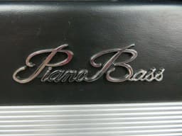 Fender Rhodes Black Top Piano Bass Serial #K610835 Fender Rhodes Black Top Piano Bass Serial #K610835