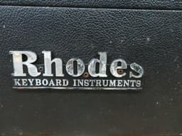 Fender Rhodes Black Top Piano Bass Serial #K610835 Fender Rhodes Black Top Piano Bass Serial #K610835