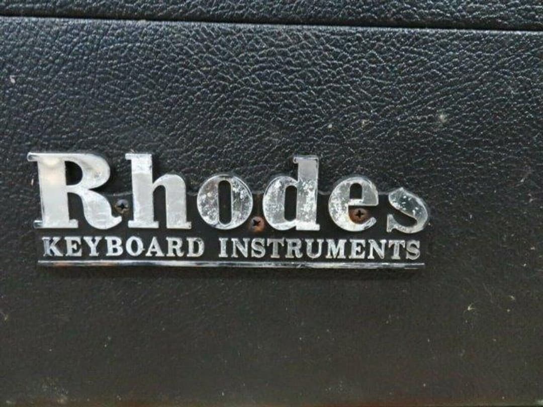 Fender Rhodes Black Top Piano Bass Serial #K610835