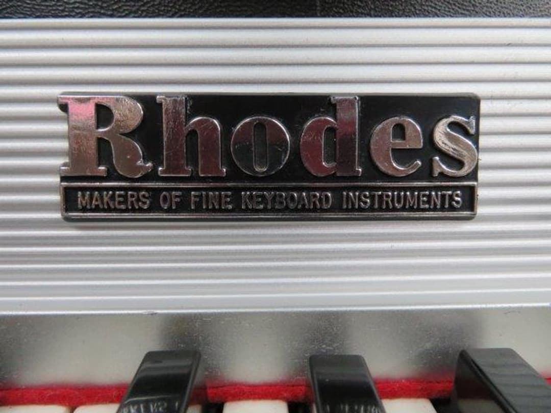 Fender Rhodes Black Top Piano Bass Serial #K610700