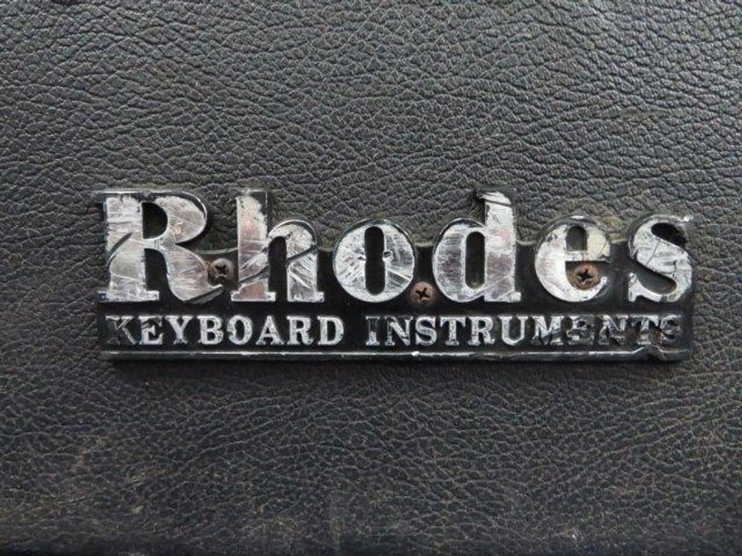 Fender Rhodes Black Top Piano Bass Serial #K610700