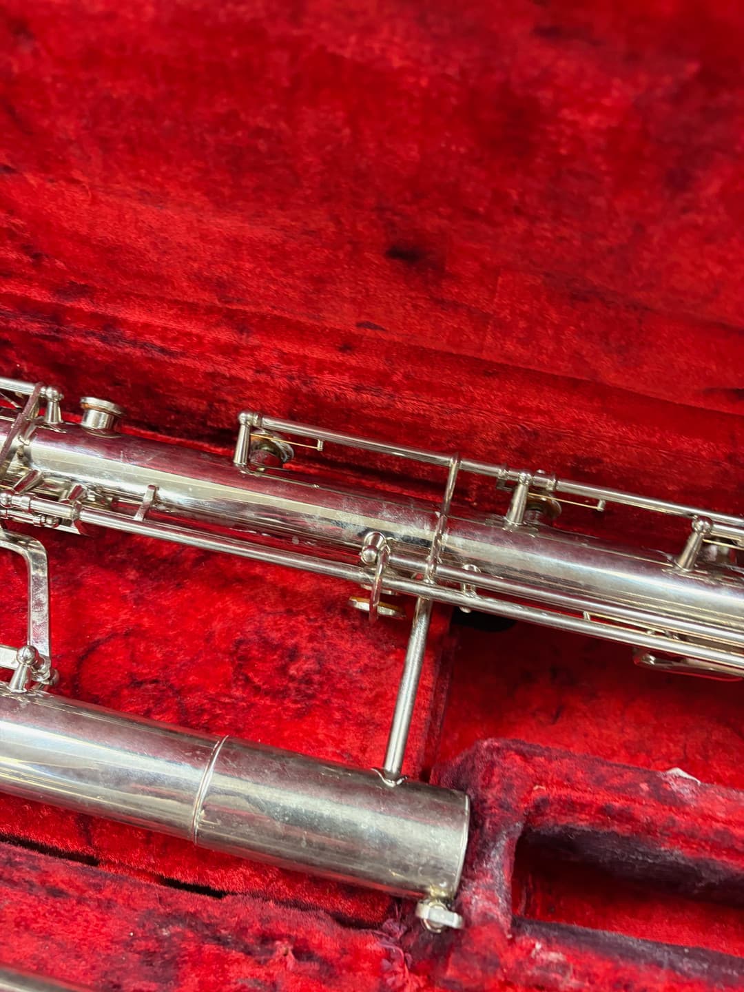 Leblanc BBb Straight Metal Contra Bass Clarinet Serial # 367