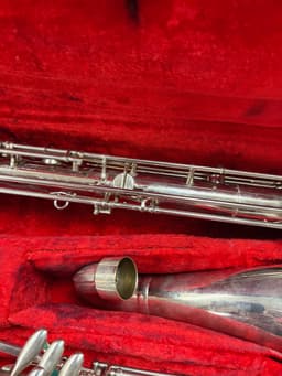 Leblanc BBb Straight Metal Contra Bass Clarinet Serial # 367 Leblanc BBb Straight Metal Contra Bass Clarinet Serial # 367