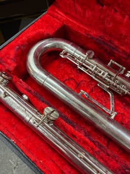 Leblanc BBb Straight Metal Contra Bass Clarinet Serial # 367 Leblanc BBb Straight Metal Contra Bass Clarinet Serial # 367