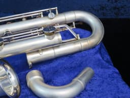 Leblanc EEb Satin Silver Contra Alto Clarinet with Extended Range serial# 224 Leblanc EEb Satin Silver Contra Alto Clarinet with Extended Range serial# 224