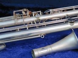 Leblanc EEb Satin Silver Contra Alto Clarinet with Extended Range serial# 224 Leblanc EEb Satin Silver Contra Alto Clarinet with Extended Range serial# 224