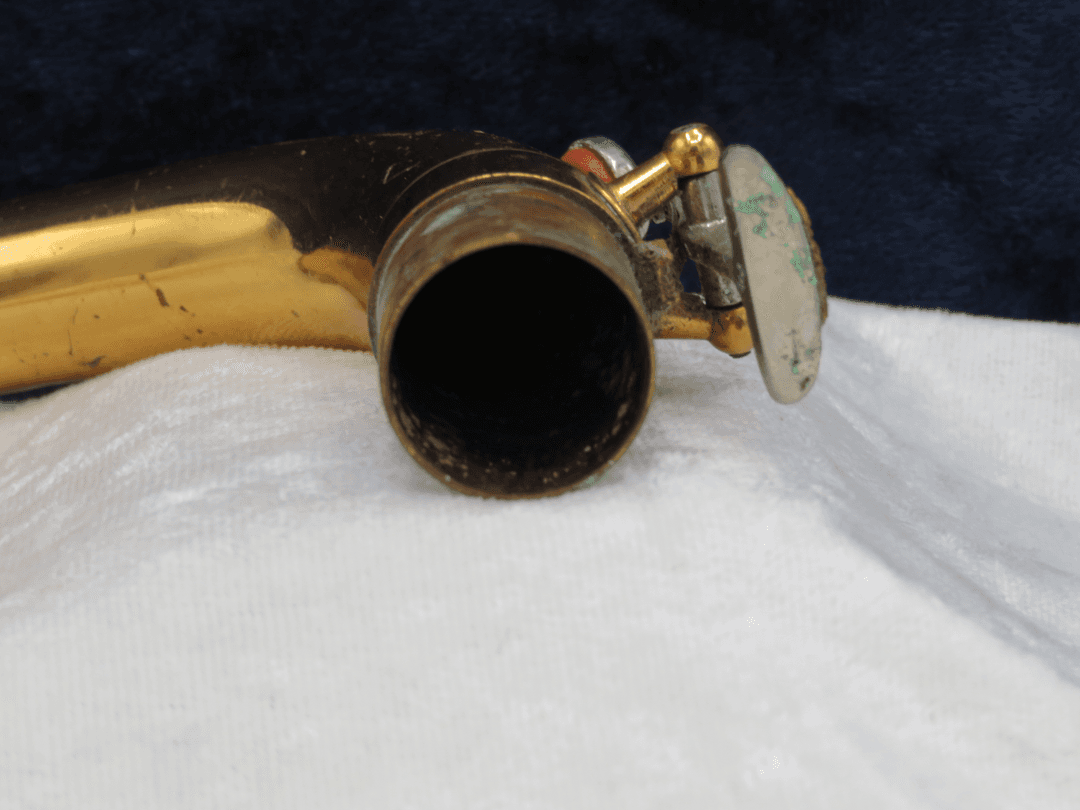 Selmer USA Bundy Baritone Saxophone Neck Serial #isi14477