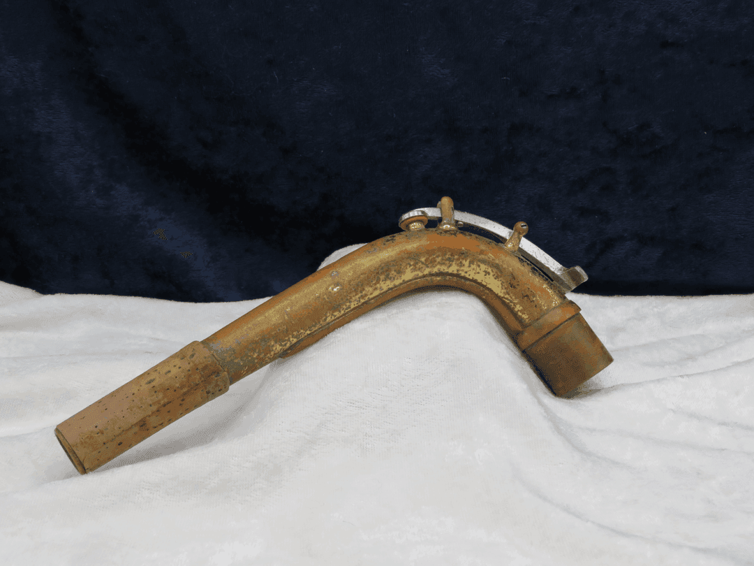 C.G. Conn 12M Baritone Saxophone Neck Serial #isi14479