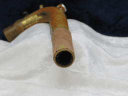 C.G. Conn 12M Baritone Saxophone Neck Serial #isi14479 C.G. Conn 12M Baritone Saxophone Neck Serial #isi14479