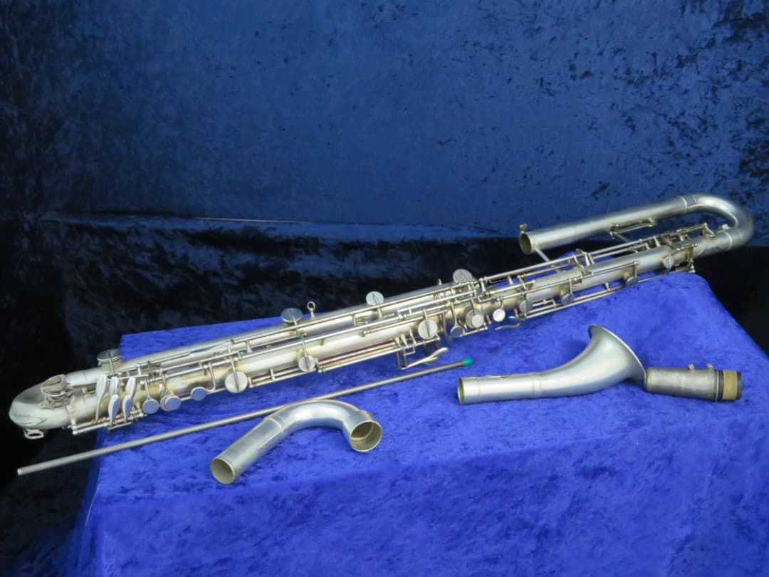 Leblanc BBb Metal Paperclip Contra Bass Clarinet Serial# 586 Leblanc BBb Metal Paperclip Contra Bass Clarinet Serial# 586