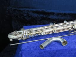 Leblanc BBb Metal Paperclip Contra Bass Clarinet Serial# 586 Leblanc BBb Metal Paperclip Contra Bass Clarinet Serial# 586