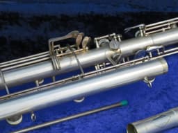 Leblanc BBb Metal Paperclip Contra Bass Clarinet Serial# 586 Leblanc BBb Metal Paperclip Contra Bass Clarinet Serial# 586