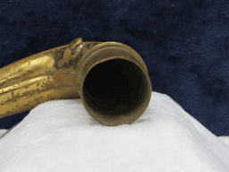 C.G. Conn Early Model Side Pip Baritone Saxophone Neck Serial #isi14495 C.G. Conn Early Model Side Pip Baritone Saxophone Neck Serial #isi14495