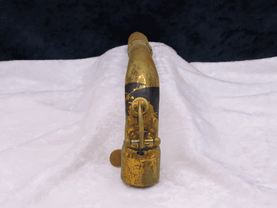King Zephyr Baritone Saxophone Sleeve Neck Serial #isi14488