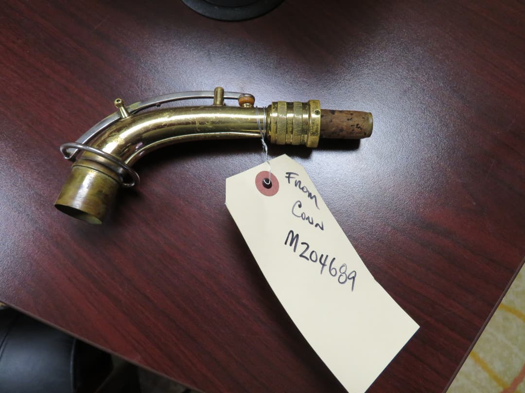 C. G. Alto Saxophone Neck Serial #M204689
