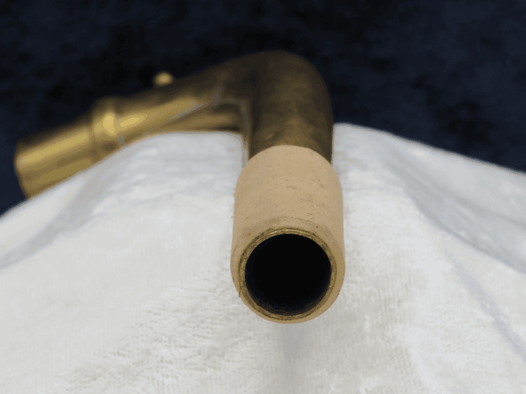King Zephyr Baritone Saxophone Vintage Socket Neck Serial #isi14491