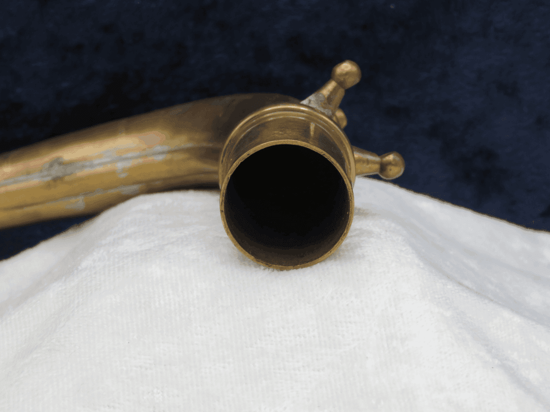 King Zephyr Baritone Saxophone Vintage Socket Neck Serial #isi14491