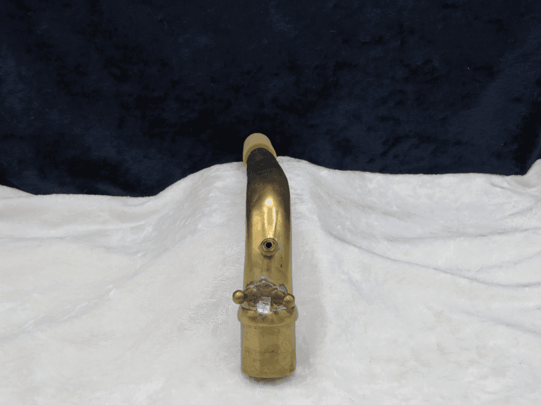 King Zephyr Baritone Saxophone Vintage Socket Neck Serial #isi14491