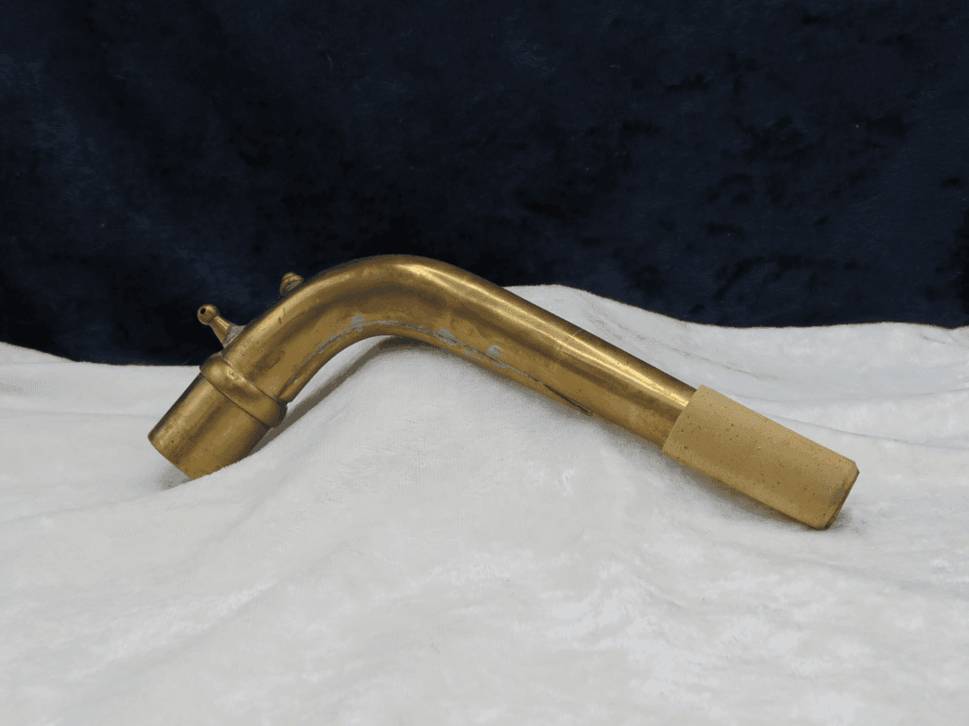 King Zephyr Baritone Saxophone Vintage Socket Neck Serial #isi14491