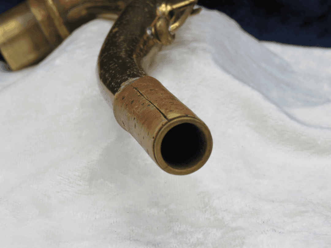 Buescher "Big B" Tenor Saxophone Neck Serial #isi14516