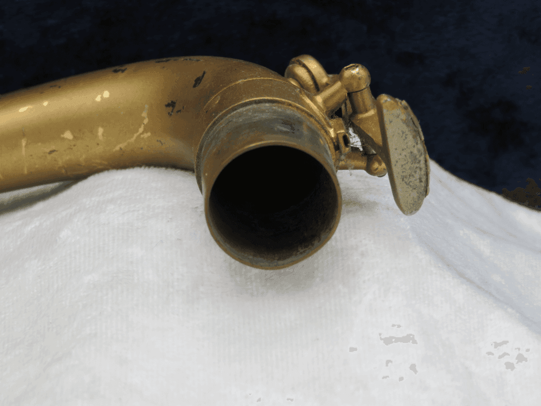 Bundy Model 1 Baritone Saxophone Neck Serial #isi14496