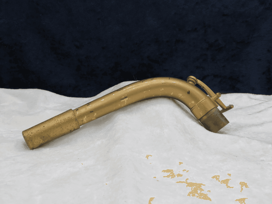 Bundy Model 1 Baritone Saxophone Neck Serial #isi14496