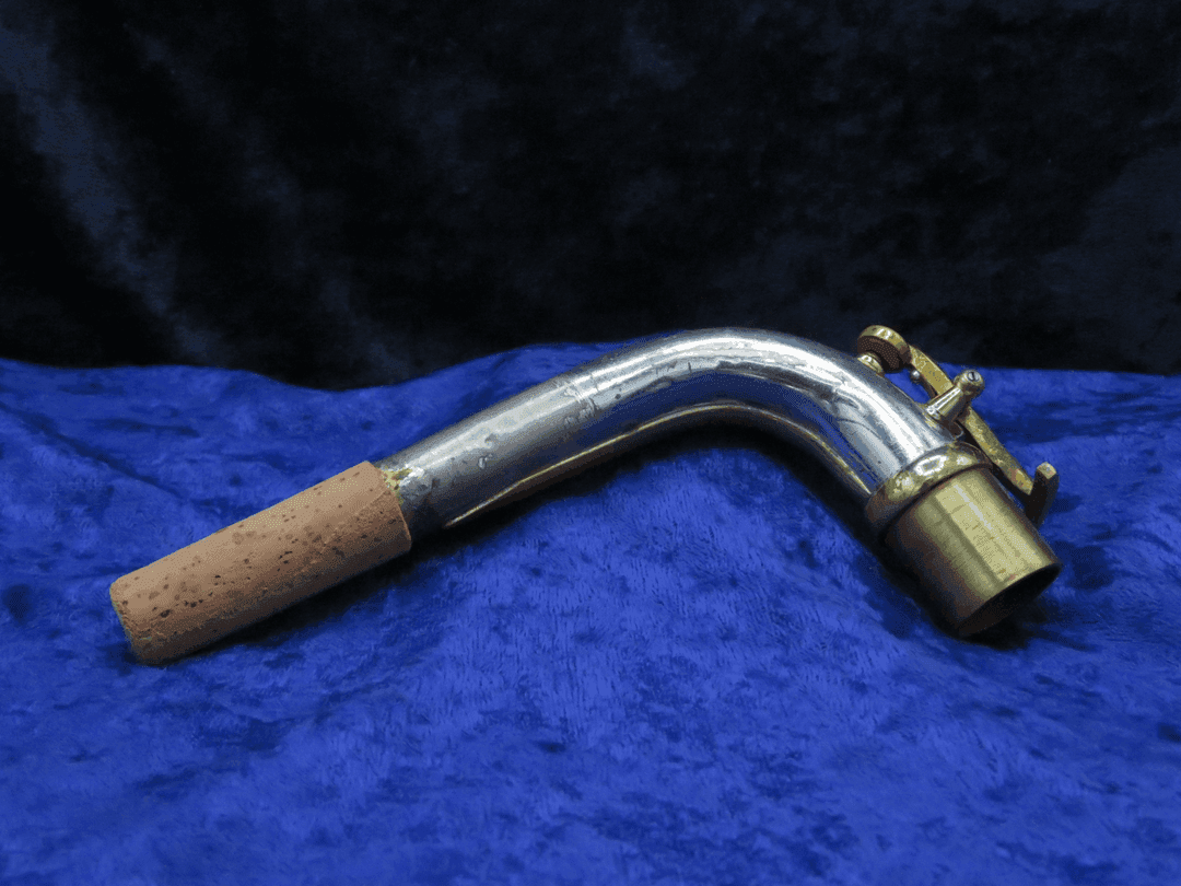 King Super 20 Baritone Saxophone Neck Serial #382303A