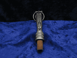 C.G. Conn "Chu Berry" Silver Alto Saxophone Neck with Microtuner Serial #isi14846 C.G. Conn "Chu Berry" Silver Alto Saxophone Neck with Microtuner Serial #isi14846