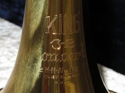 King 3B Concert Two Tone Trombone 1950's Serial #366780 (No.2) King 3B Concert Two Tone Trombone 1950's Serial #366780 (No.2)