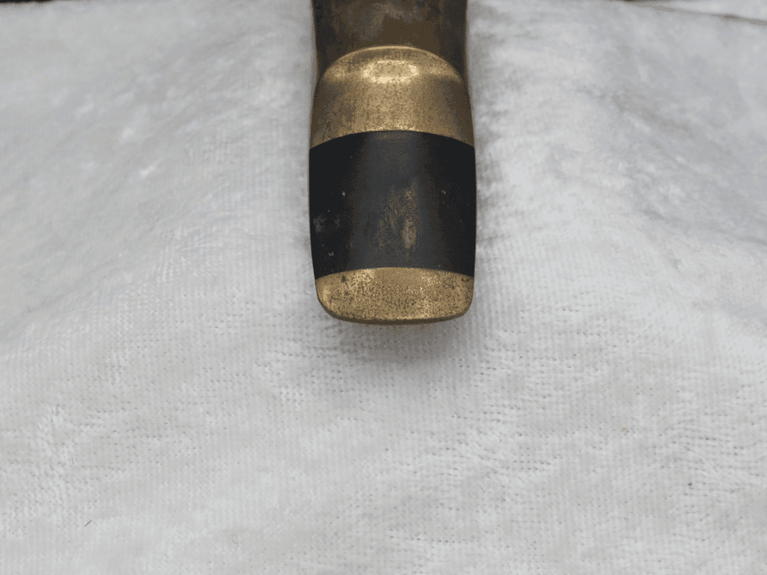 Otto Link Master Link Series GG76 Facing No. 5 Metal Gold Alto Saxophone Mouthpiece Serial #isi11282