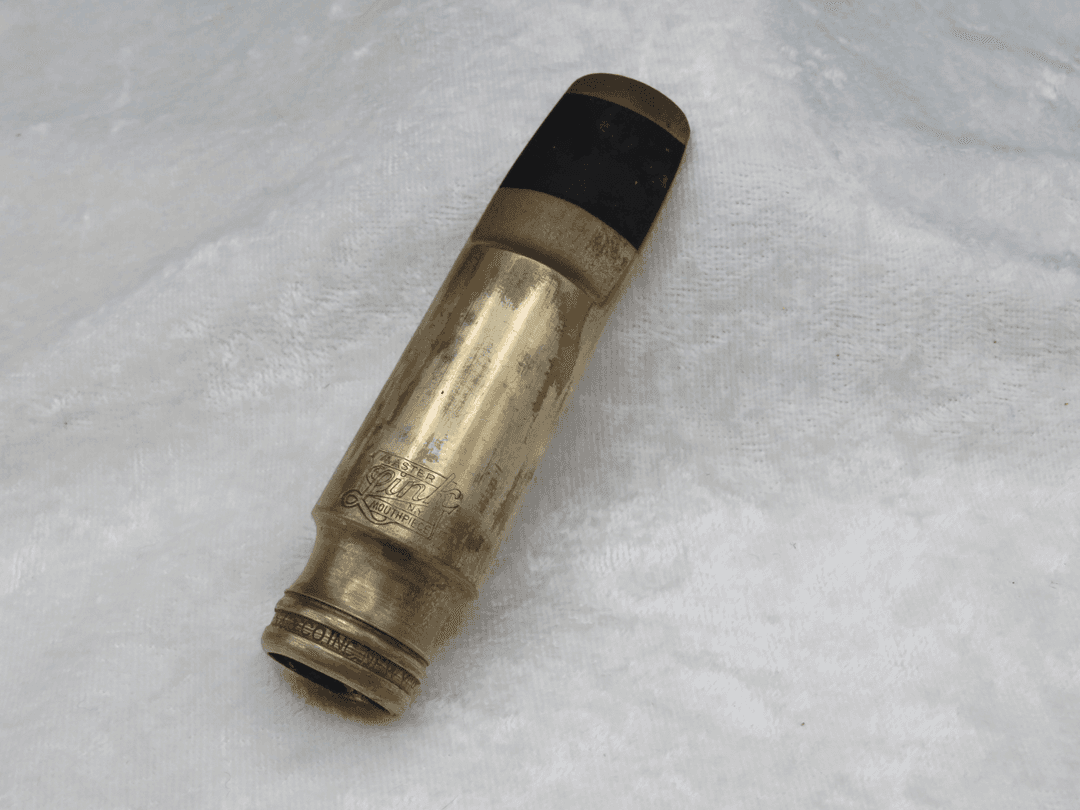 Otto Link Master Link Series GG76 Facing No. 5 Metal Gold Alto Saxophone Mouthpiece Serial #isi11282