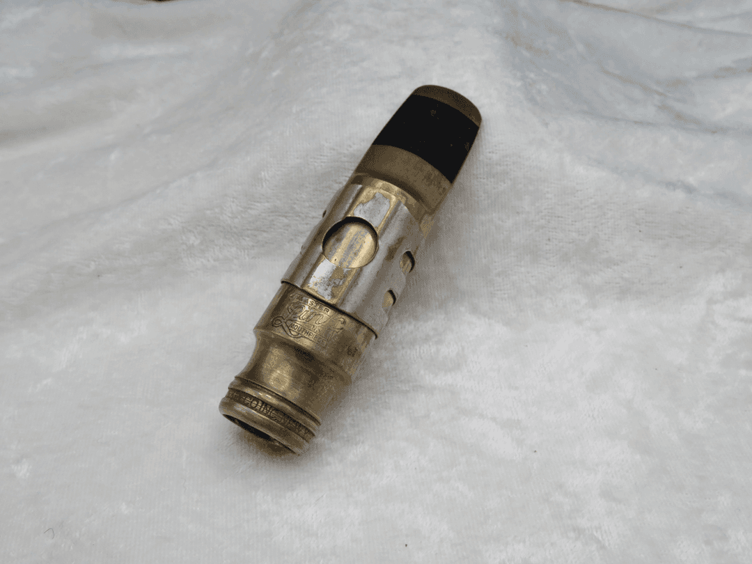 Otto Link Master Link Series GG76 Facing No. 5 Metal Gold Alto Saxophone Mouthpiece Serial #isi11282