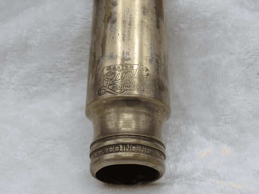 Otto Link Master Link Series GG76 Facing No. 5 Metal Gold Alto Saxophone Mouthpiece Serial #isi11282