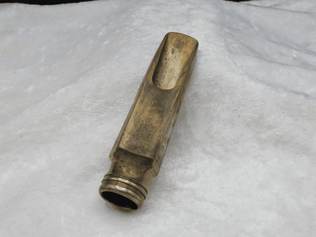 Otto Link Master Link Series GG76 Facing No. 5 Metal Gold Alto Saxophone Mouthpiece Serial #isi11282