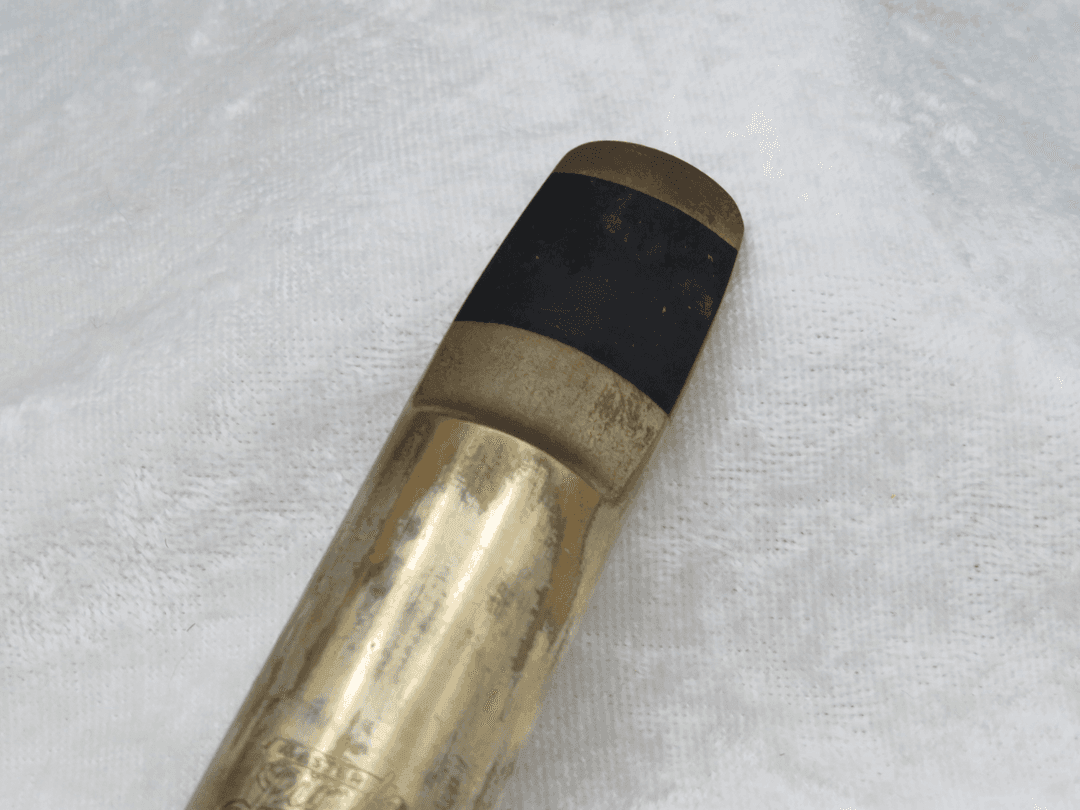 Otto Link Master Link Series GG76 Facing No. 5 Metal Gold Alto Saxophone Mouthpiece Serial #isi11282