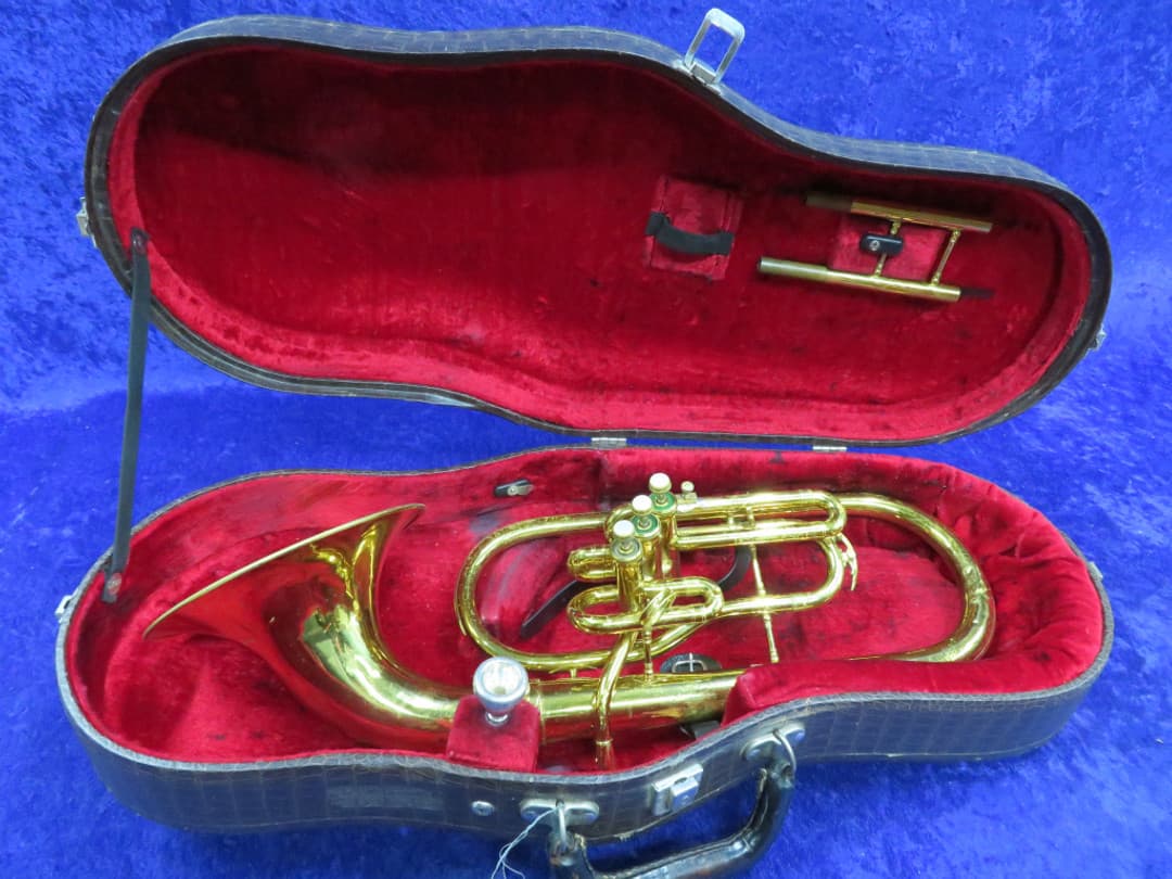 King Eb Alto Horn Lacquered Excellent Player Serial #484175