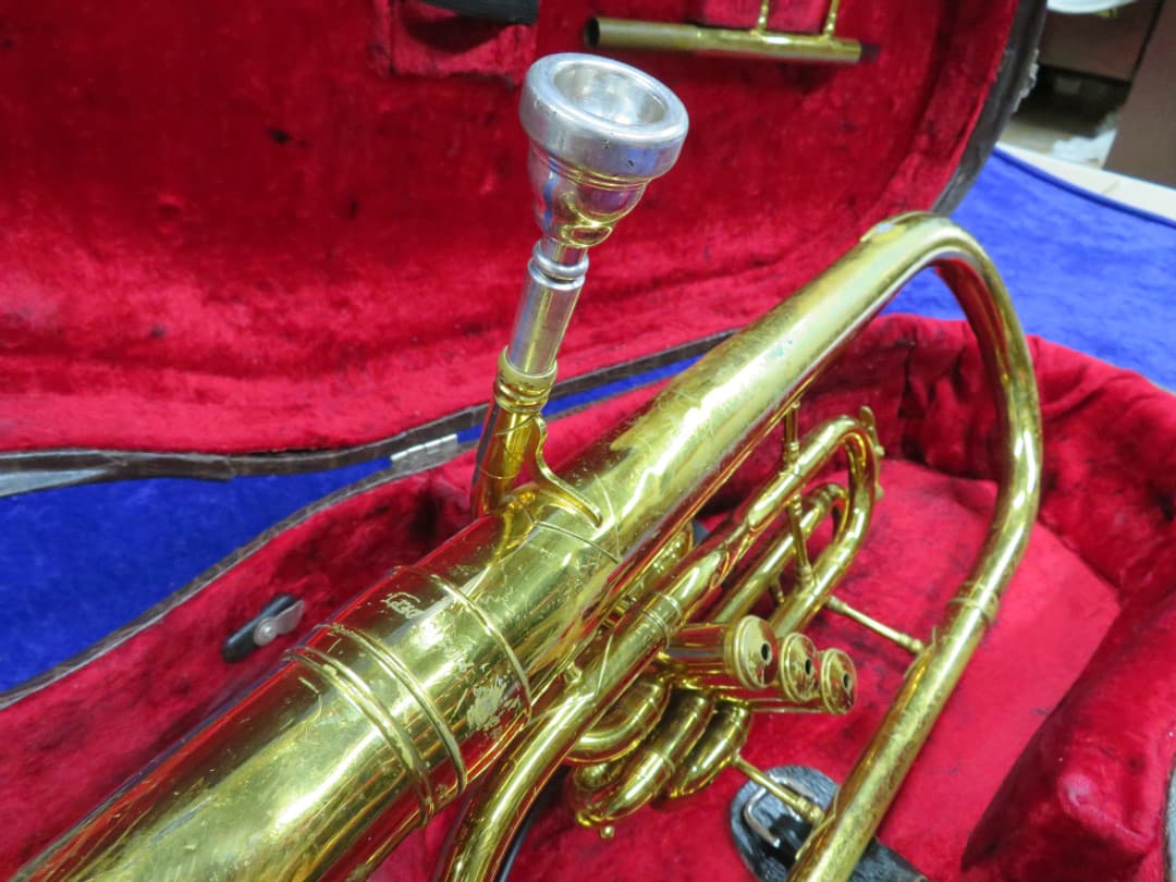 King Eb Alto Horn Lacquered Excellent Player Serial #484175