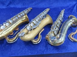 Lot of Saxophones Serial # isi10690-18 Lot of Saxophones Serial # isi10690-18