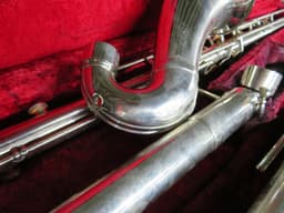 Leblanc BBb Straight Metal Contra Bass Clarinet Serial#235 Leblanc BBb Straight Metal Contra Bass Clarinet Serial#235