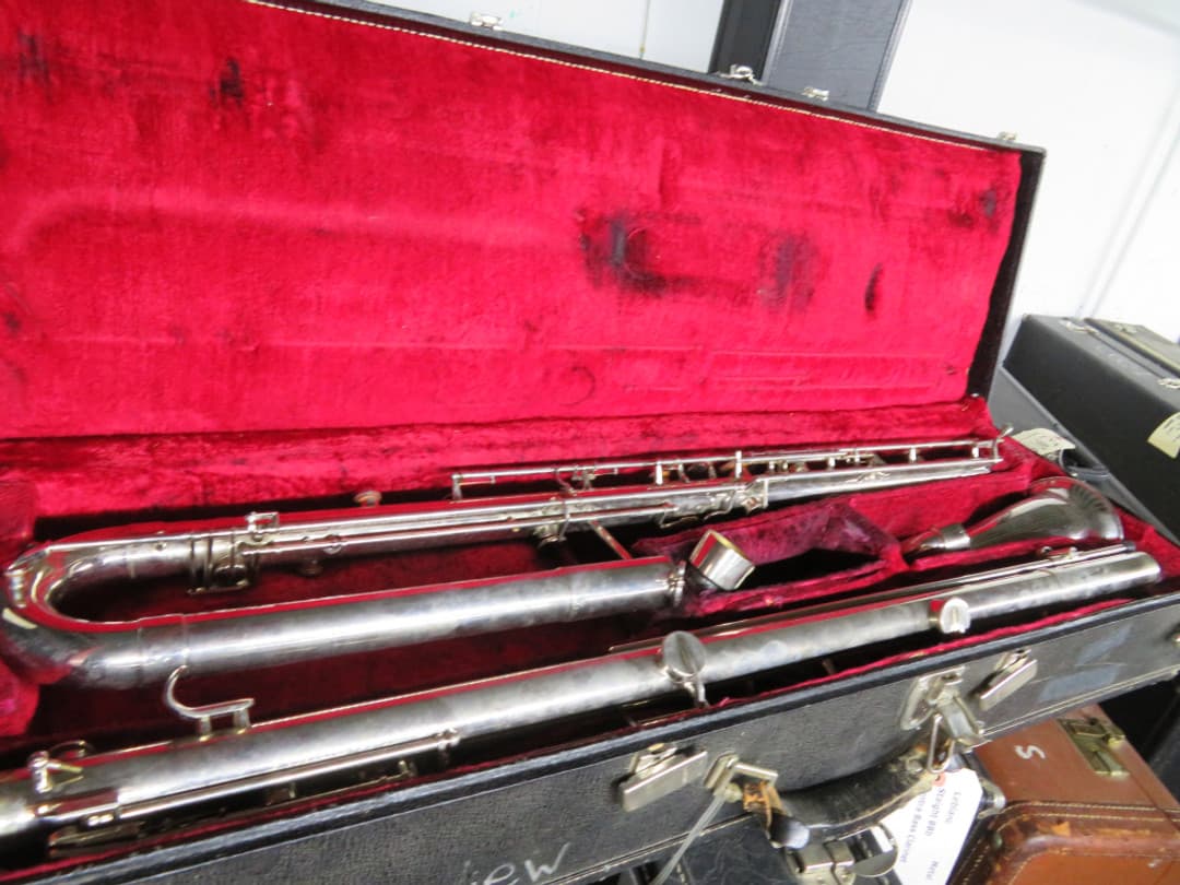Leblanc BBb Straight Metal Contra Bass Clarinet Serial#235 Leblanc BBb Straight Metal Contra Bass Clarinet Serial#235